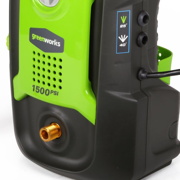 Greenworks 13 Amp 1500-PSI 1.2-GPM Electric Pressure Washer. 5120902