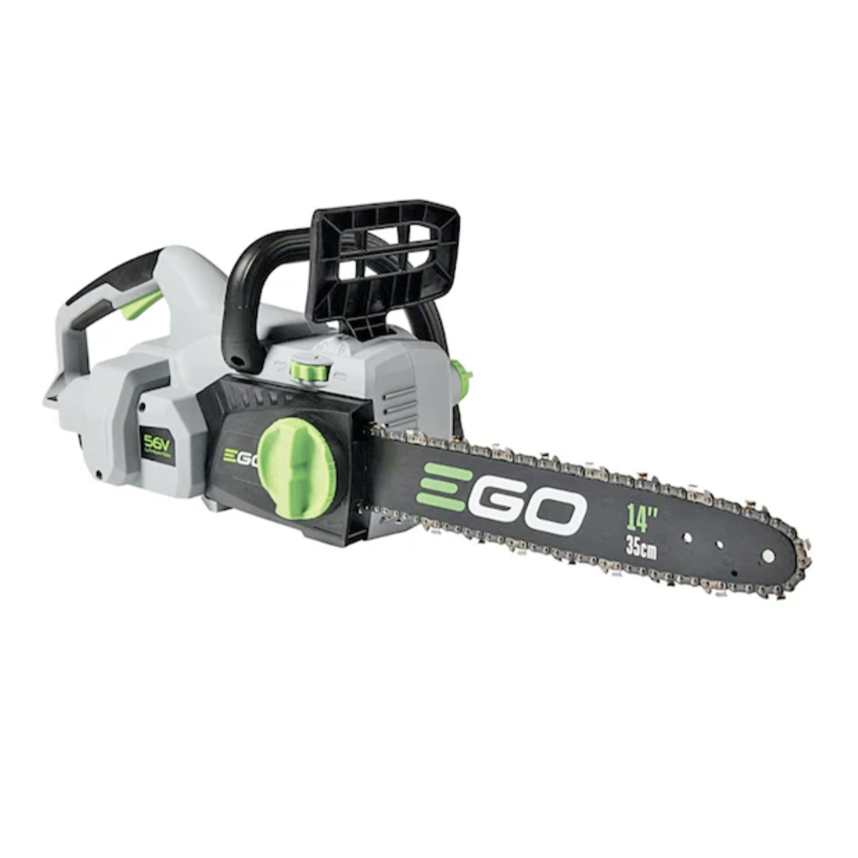 EGO POWER+ 56-Volt 14-in Brushless Cordless Electric Chainsaw 2.5 Ah. Battery & Charger Included (CS1401)
