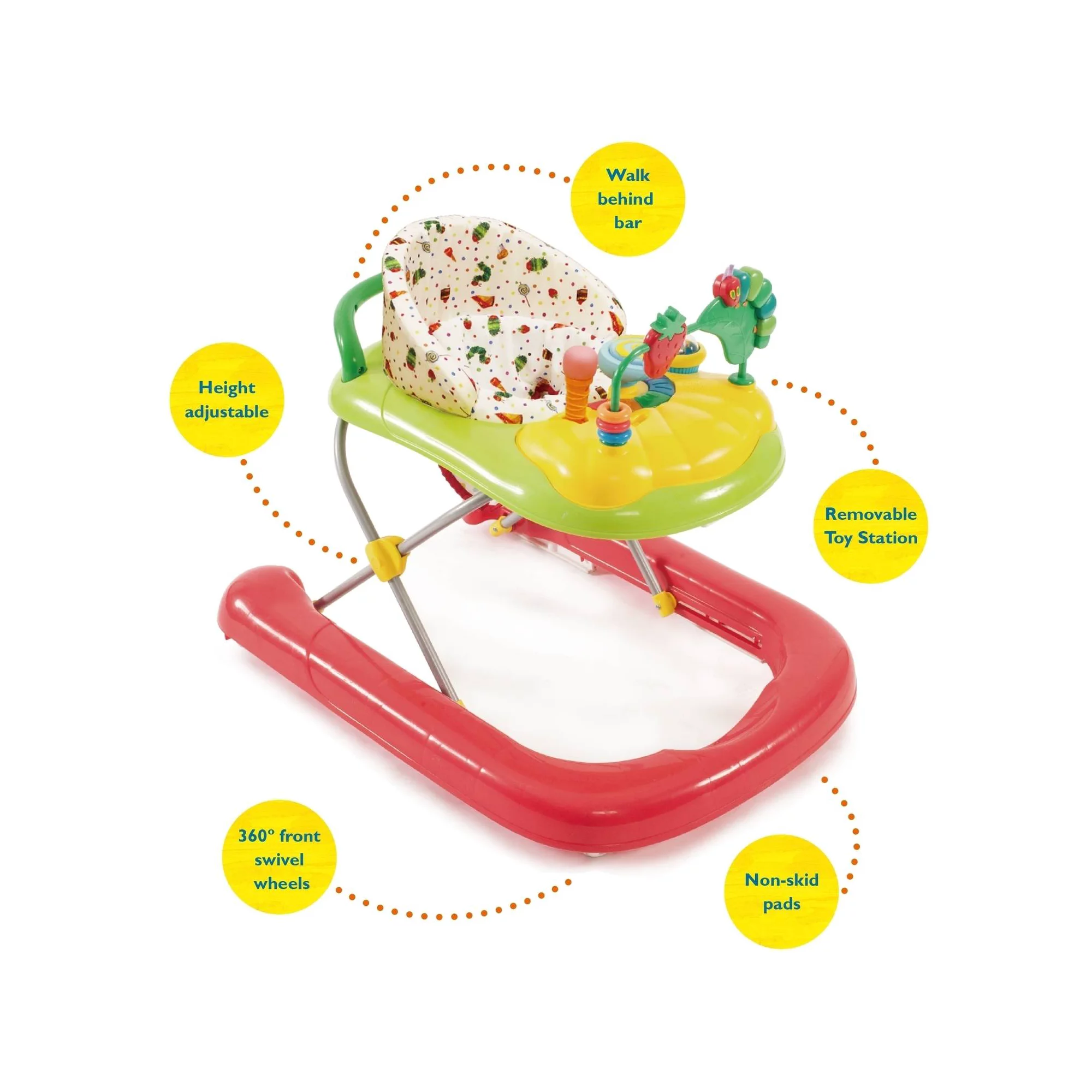 The World Of Eric Carle The Very Hungry Caterpillar 2-in-1 Walker