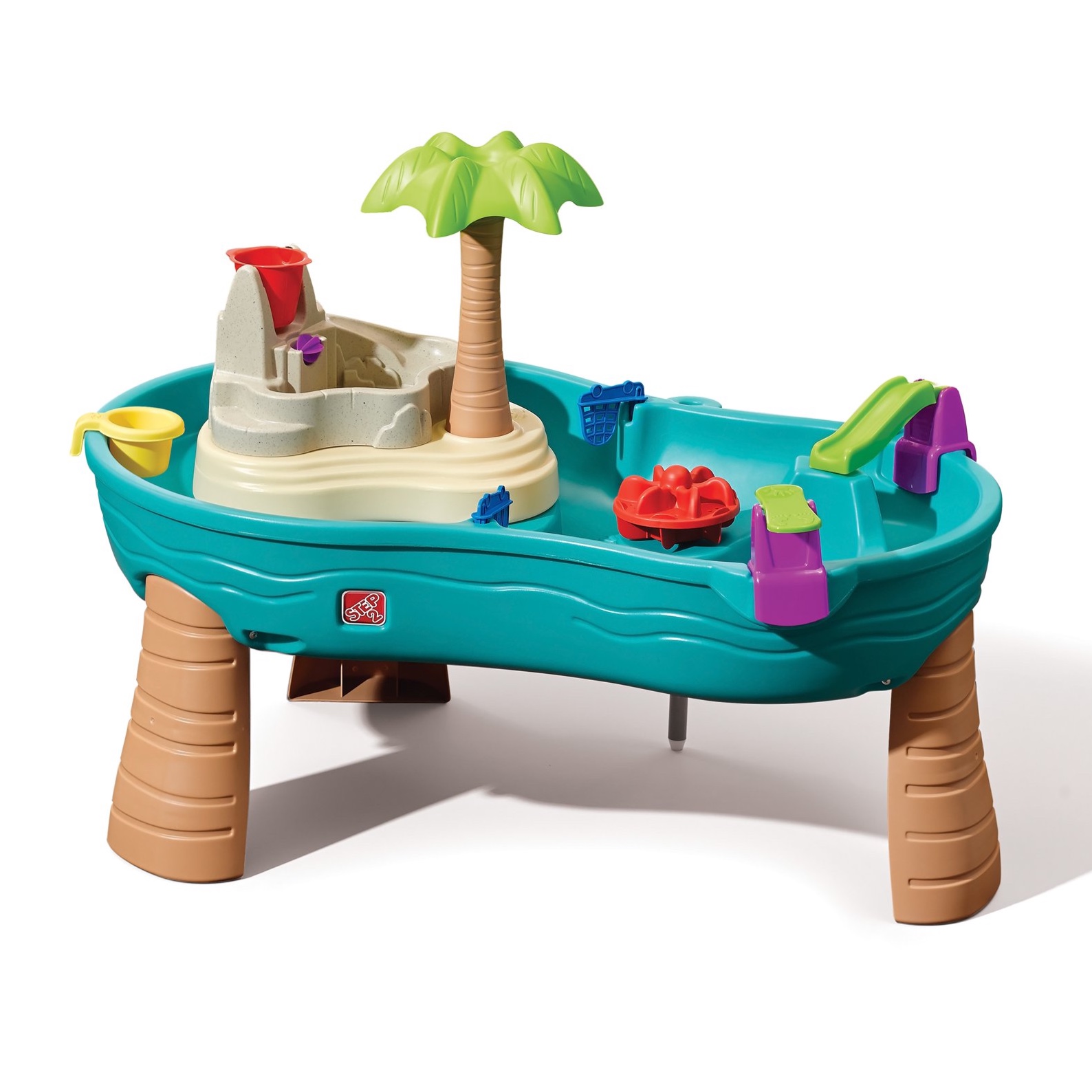 Step2 Splish Splash Seas Water Table With 9 Piece Accessory Set