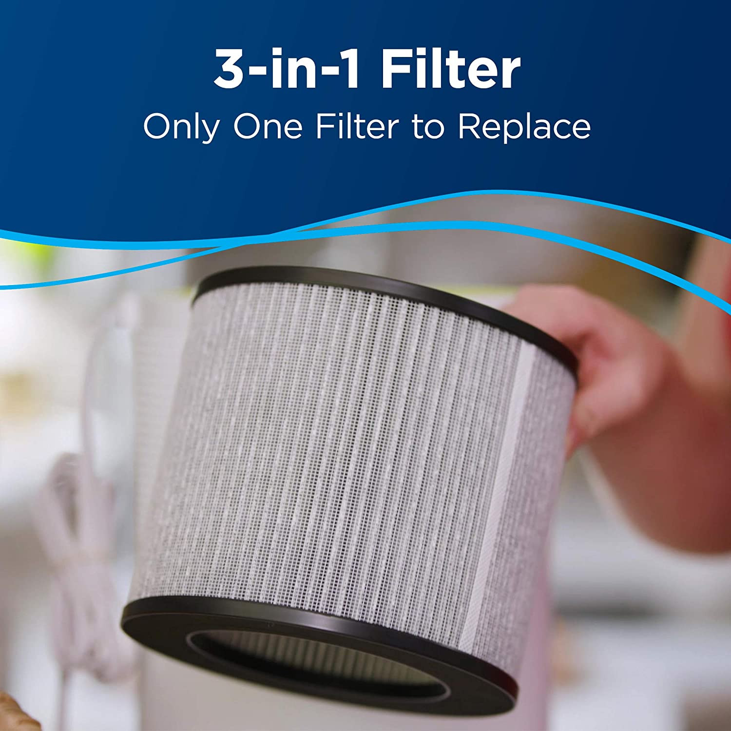 Bissell MyAir Purifier With High Efficiency And Carbon Filter