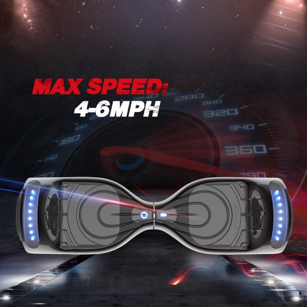 Hoverstar Flash Wheel Hover board 6.5 In. Bluetooth Speaker. Self Balancing Wheel Electric Scooter