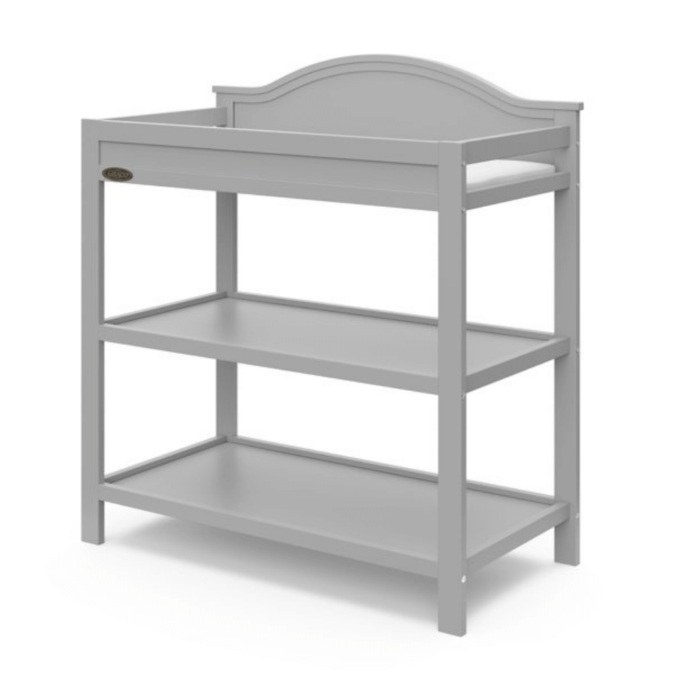 Graco Story Customizable Changing Table. Pebble Gray