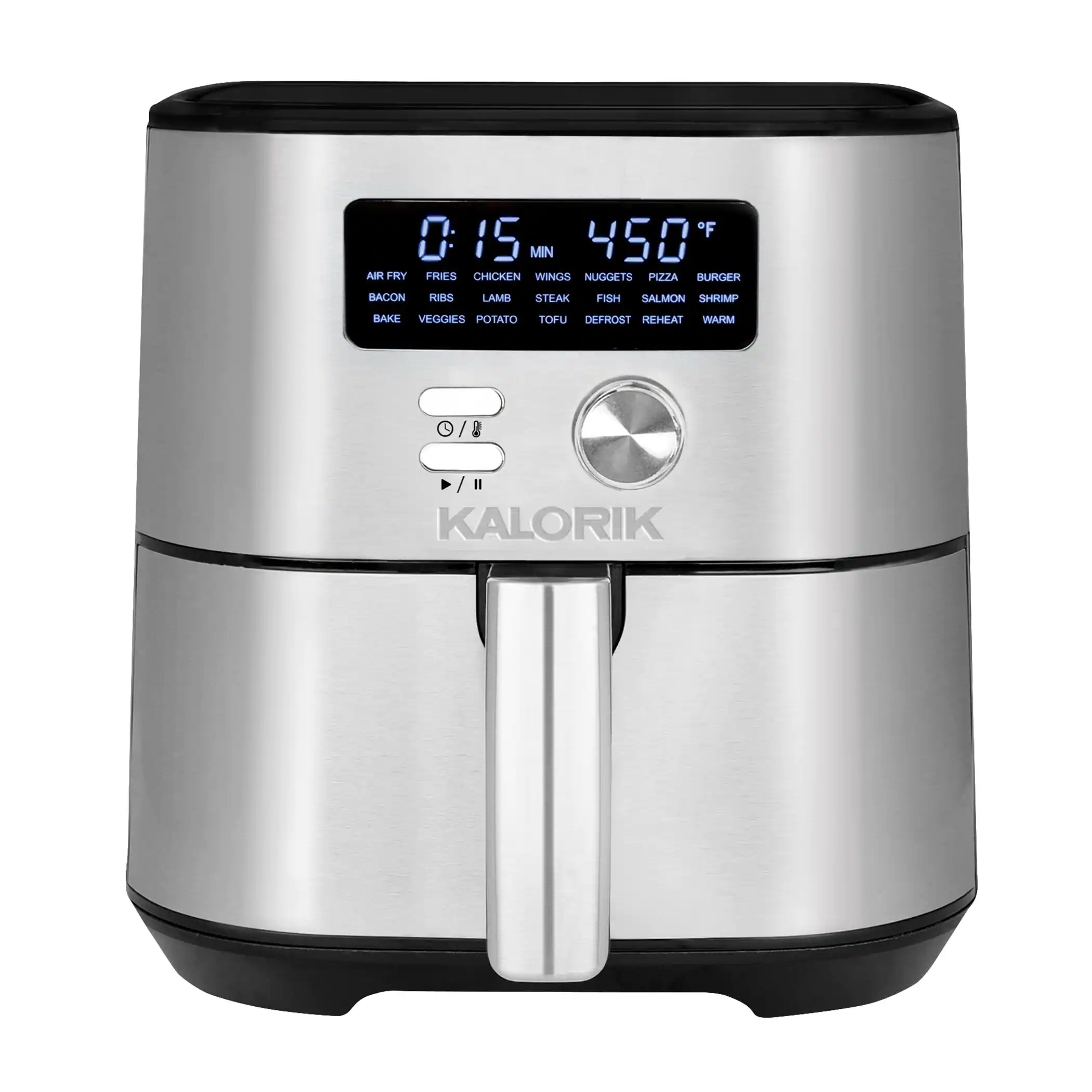 Kalorik MAXX 6 qt. Black and Stainless Steel Digital Air Fryer