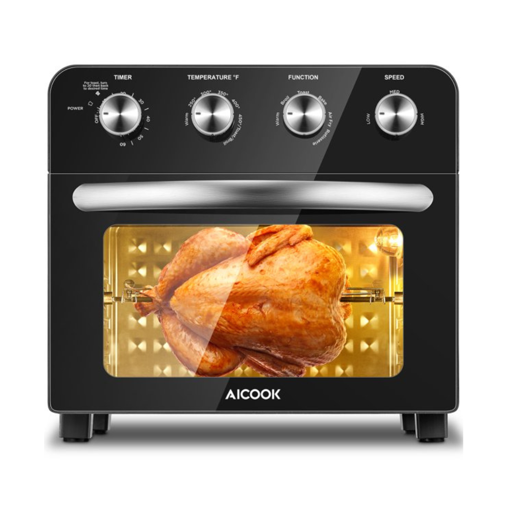 Aicook Air Fryer Oven. 24qt 10 Functions Large Countertop Oven. Dehydrator With 1700W