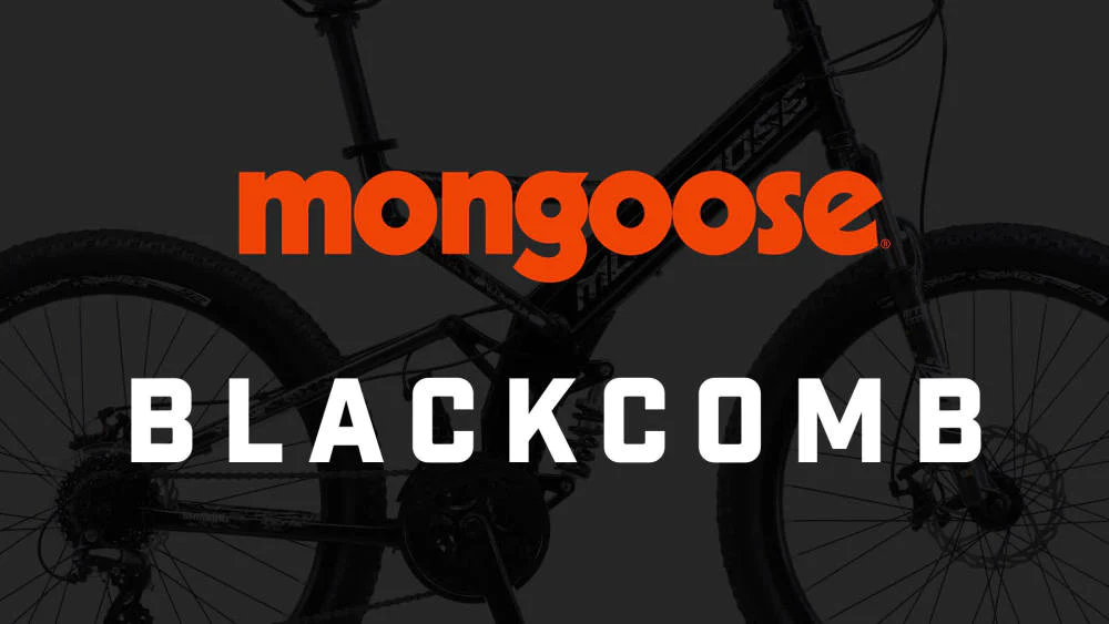 Mongoose Blackcomb Mountain Bike. 26-inch wheels. 24 speeds. Black. Men's