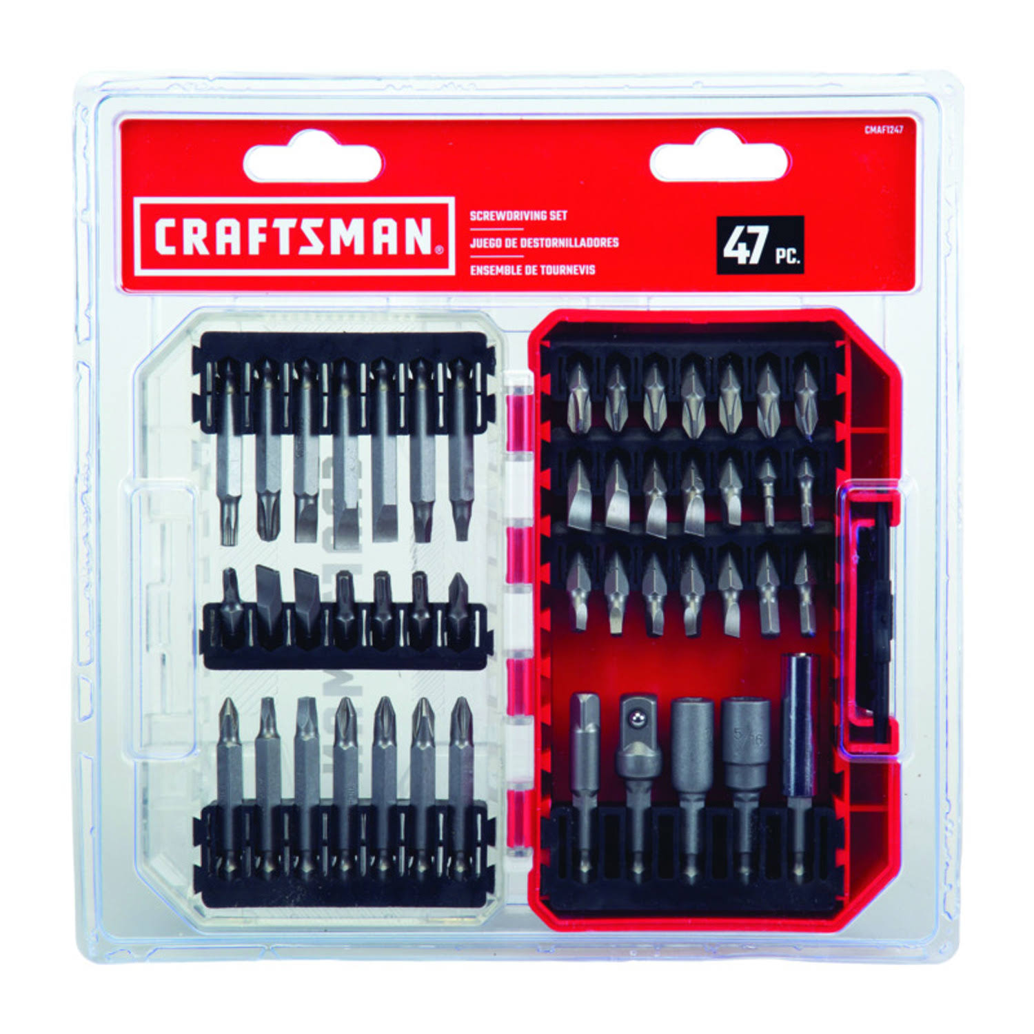 Craftsman Screwdriving Set, 47 Piece