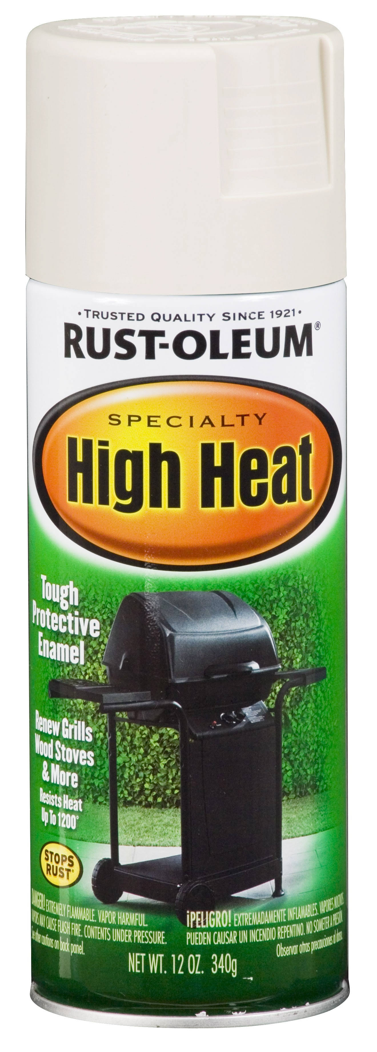 Rust-Oleum Spray Paint High Heat White 12 oz.