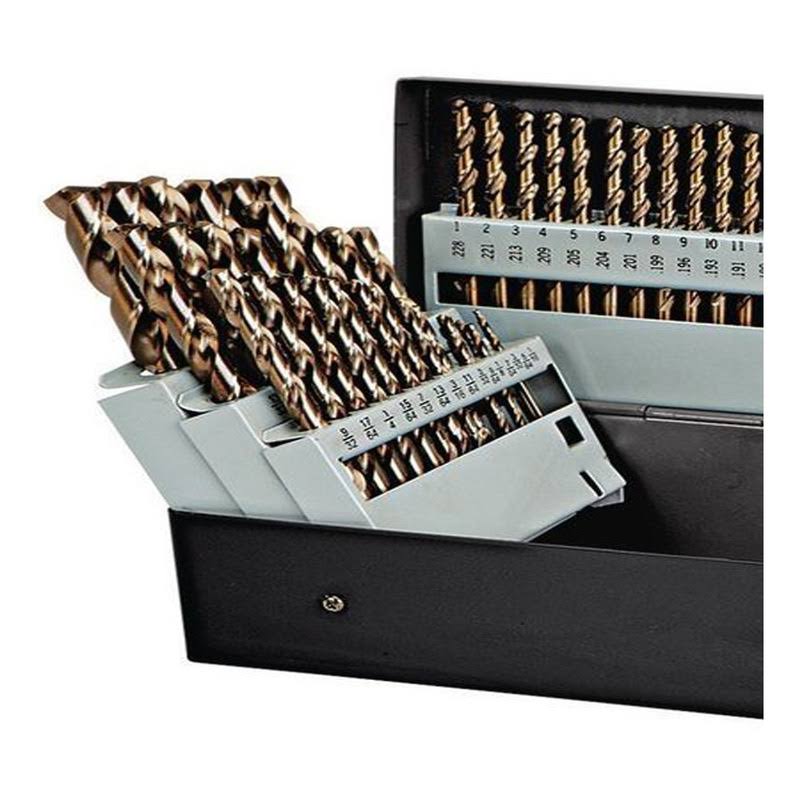 Warrior 61886 115 PC Cobalt Drill Bit Set