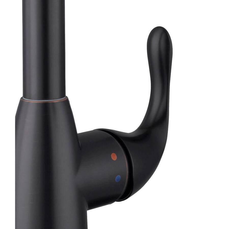 Glacier Bay Market Single-Handle Pull-Down Sprayer Kitchen Faucet in Bronze