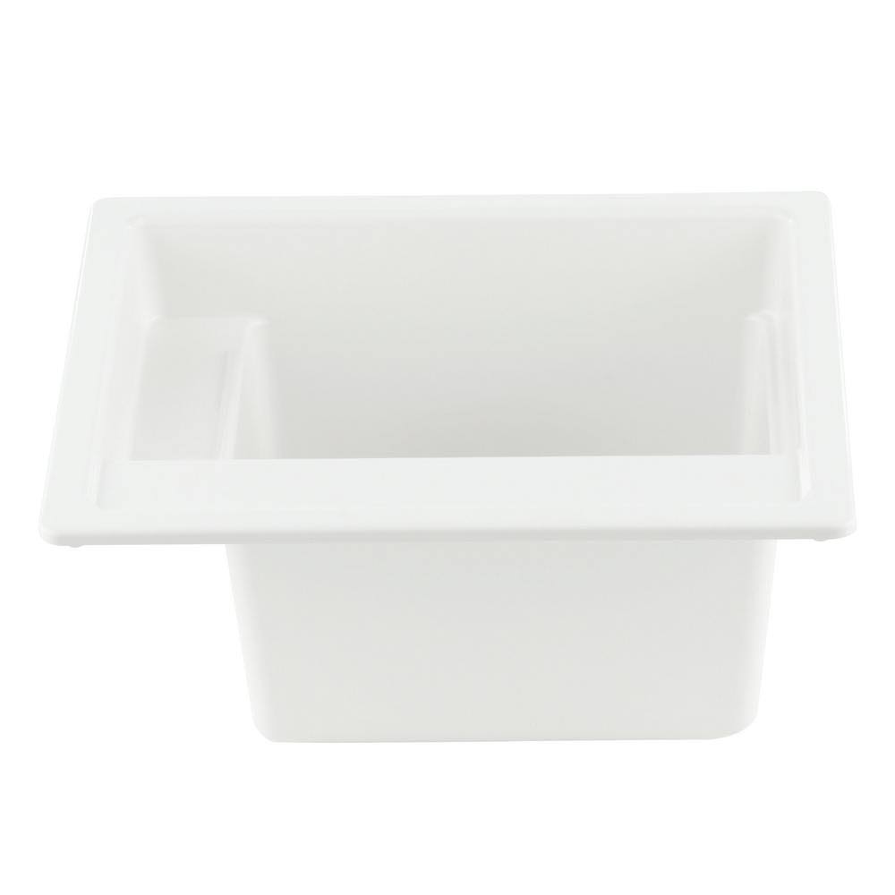 Mustee 25 Vector Multi Task Sink 22-inch x 25-inch White