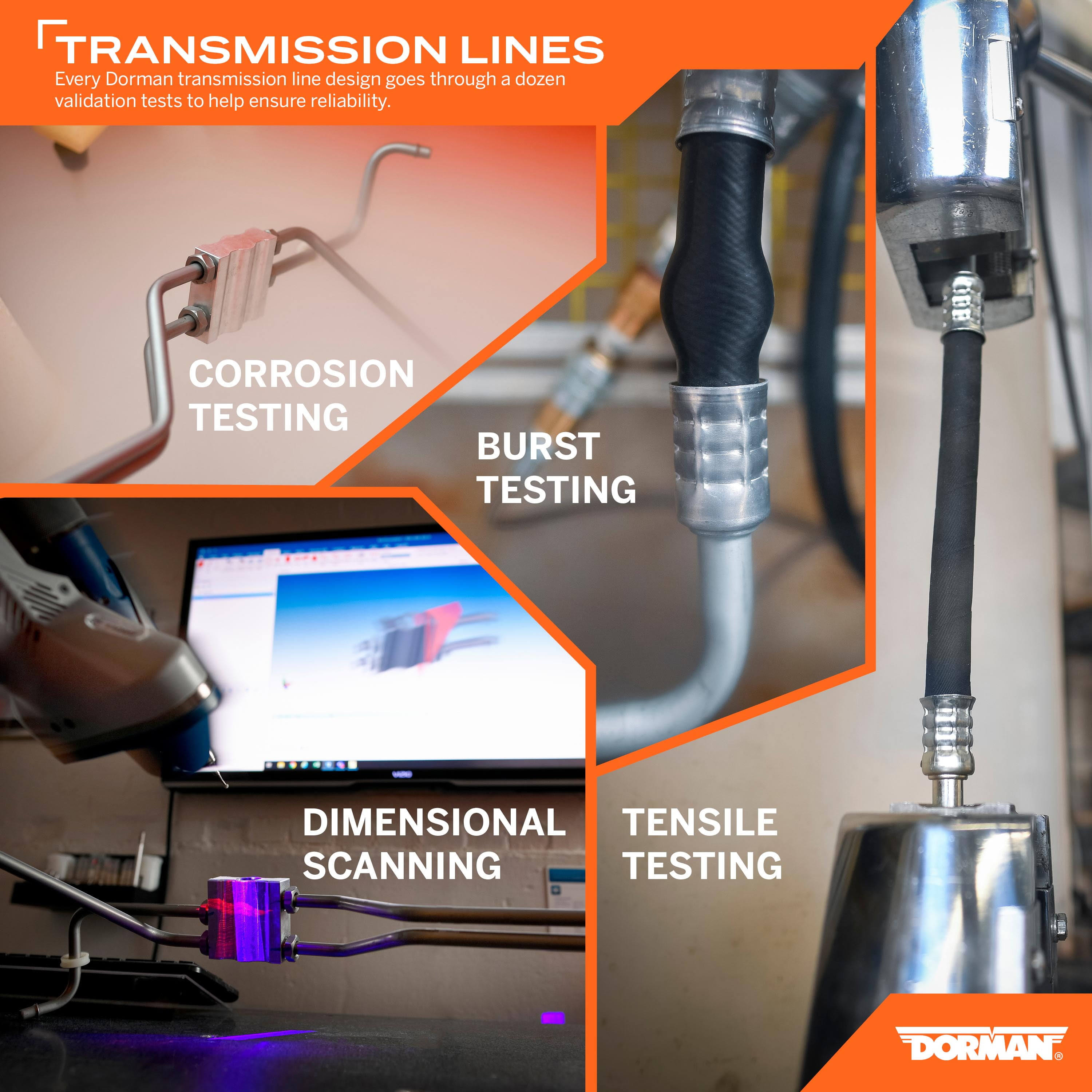 Dorman 624-097- Transmission Oil Cooler Line