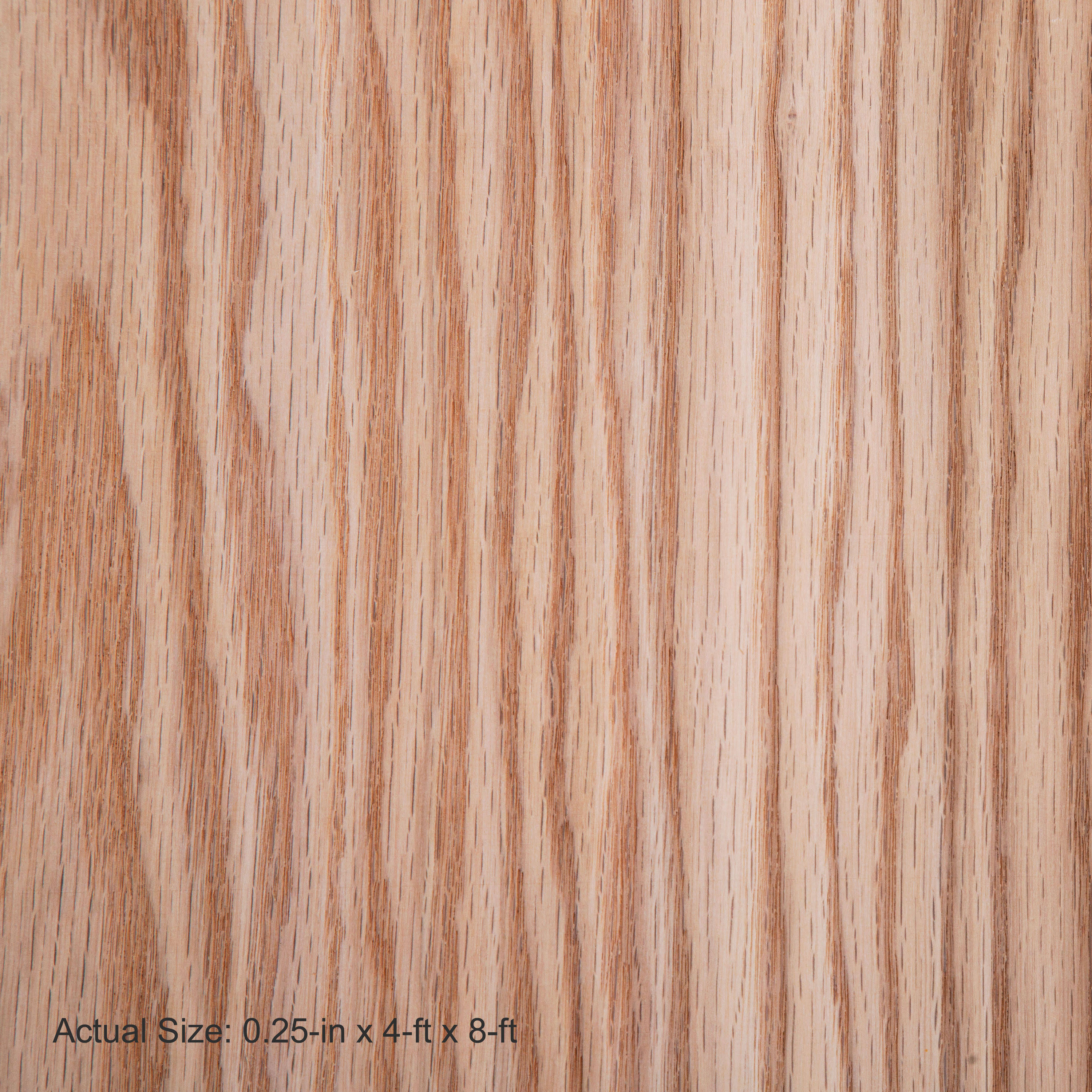 Top Choice 1/4-in HPVA Red Oak Plywood Application As 4 x 8 Ply-05-00