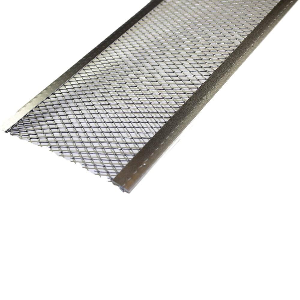 Spectra 5 in x 3 ft Armour Gutter Screen 5ct Box, White