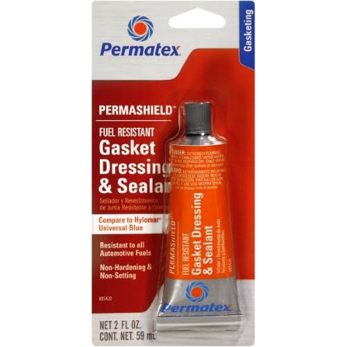 Permatex Permashield Fuel Resistant Gasket Dressing & Sealant- 2 oz tube