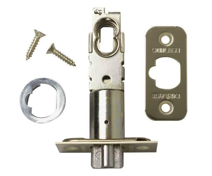 Schlage 40-251-605 Triple Option Dead Latch, Bright Brass