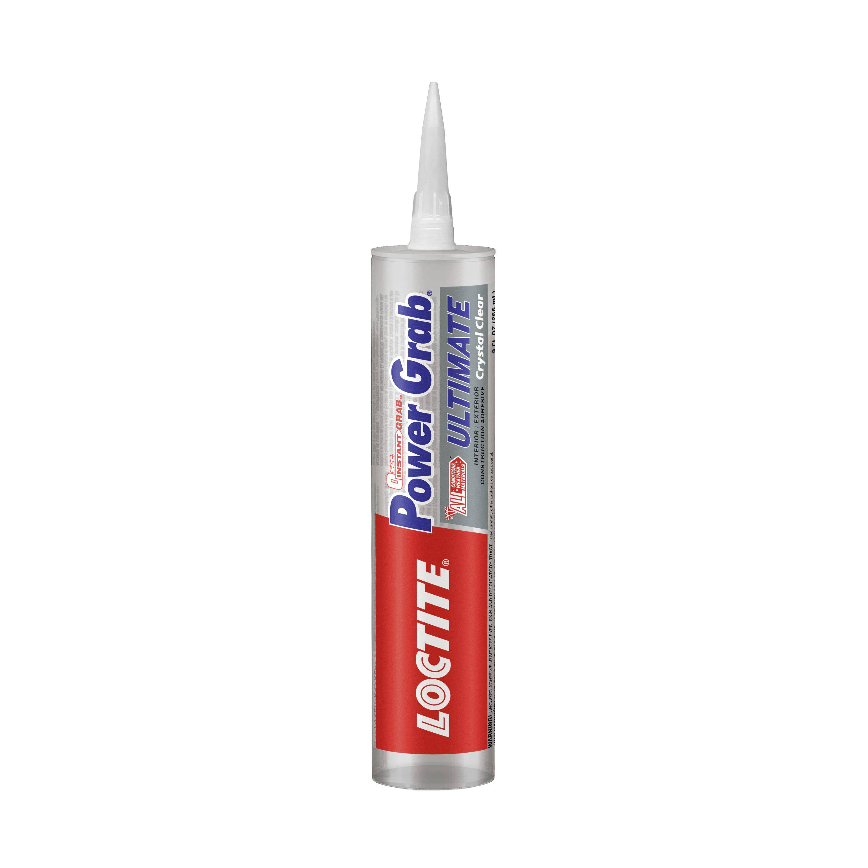 Loctite 2442595 Construction Adhesive Power Grab 9 oz Clear
