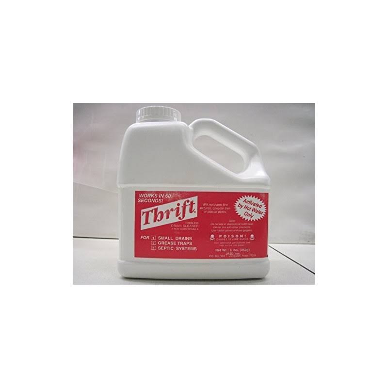 Thrift T-600 Alkaline Based 6 lb. Granular Drain Cleaner by Thrift