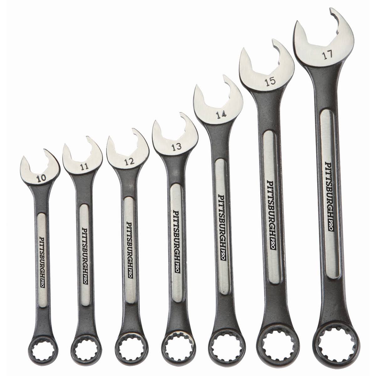 Pittsburgh 7 Piece Metric Universal Combination Wrench Set