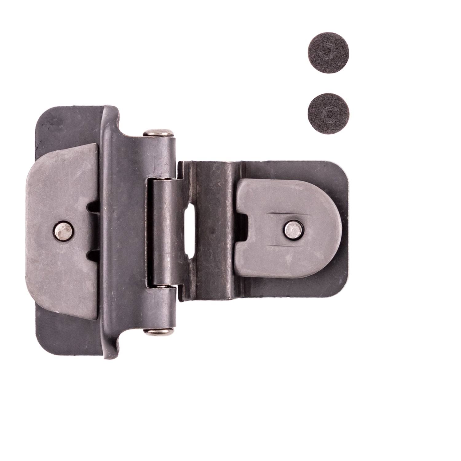 Hickory Hardware P5312-SN Double Demountable Hinge, Satin Nickel
