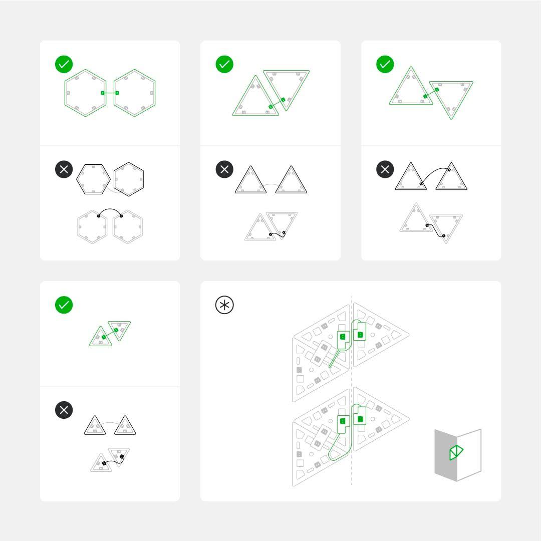Nanoleaf Flex Linkers for Shapes