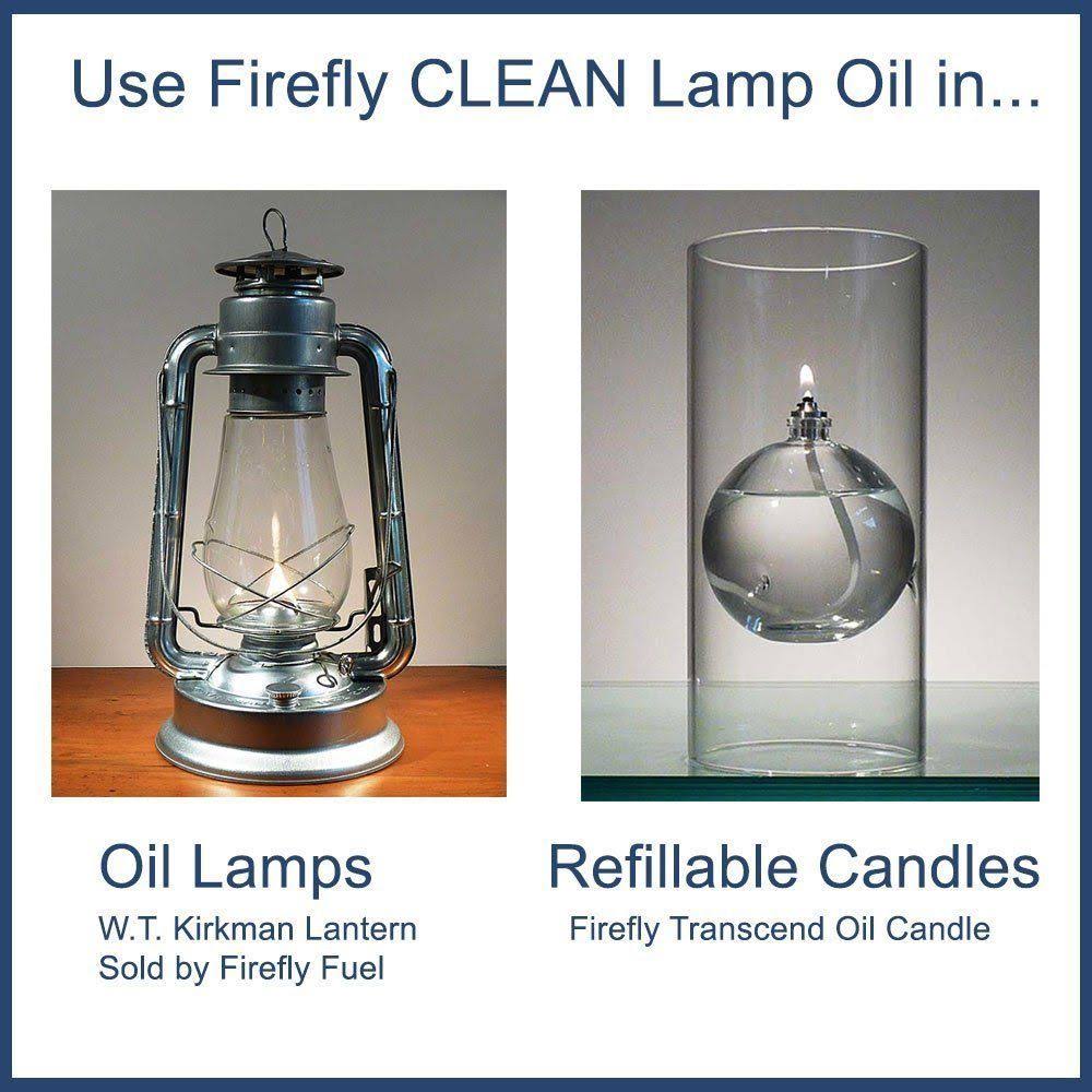 Firefly Candle and Lamp Oil- 32 oz- Smokeless & Odorless- Simply Pure- Ultra