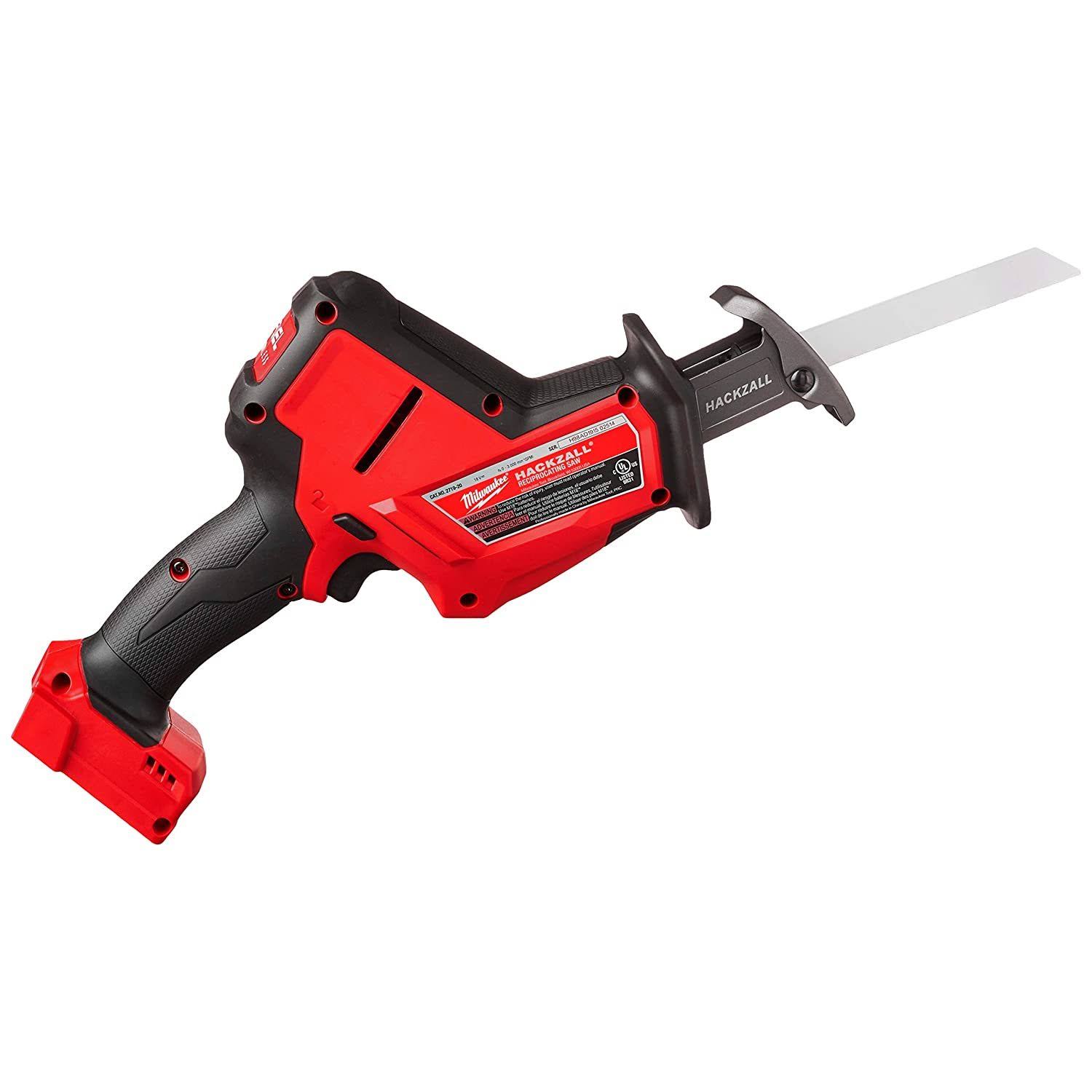 Milwaukee 2719-20 M18 Fuel Hackzall (Bare Tool), Red, Black,
