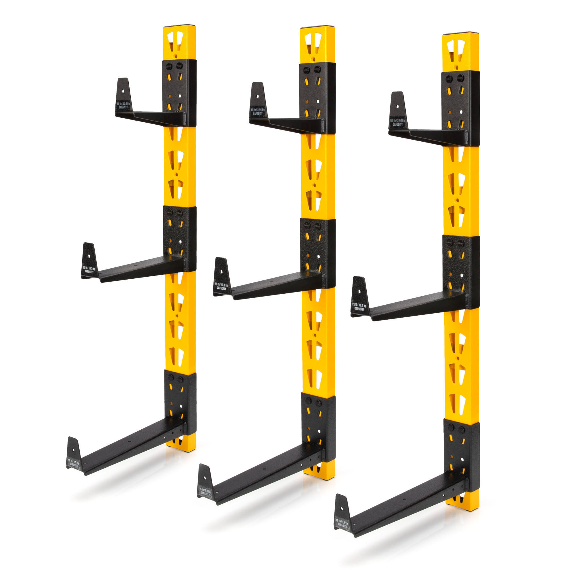 DeWalt 3-Piece Wall Mount Cantilever Rack