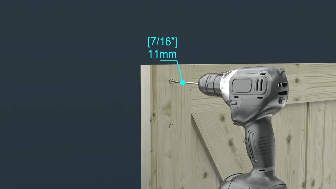 Colonial Elegance 78 in. Brushed Copper Barn Door Roller System