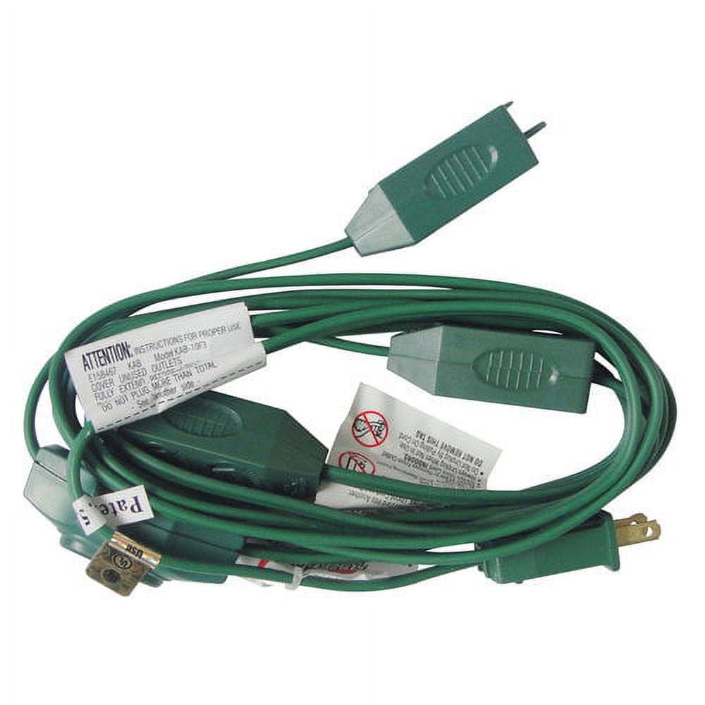 Holiday Time Christmas Lights Extension Cord, 12'