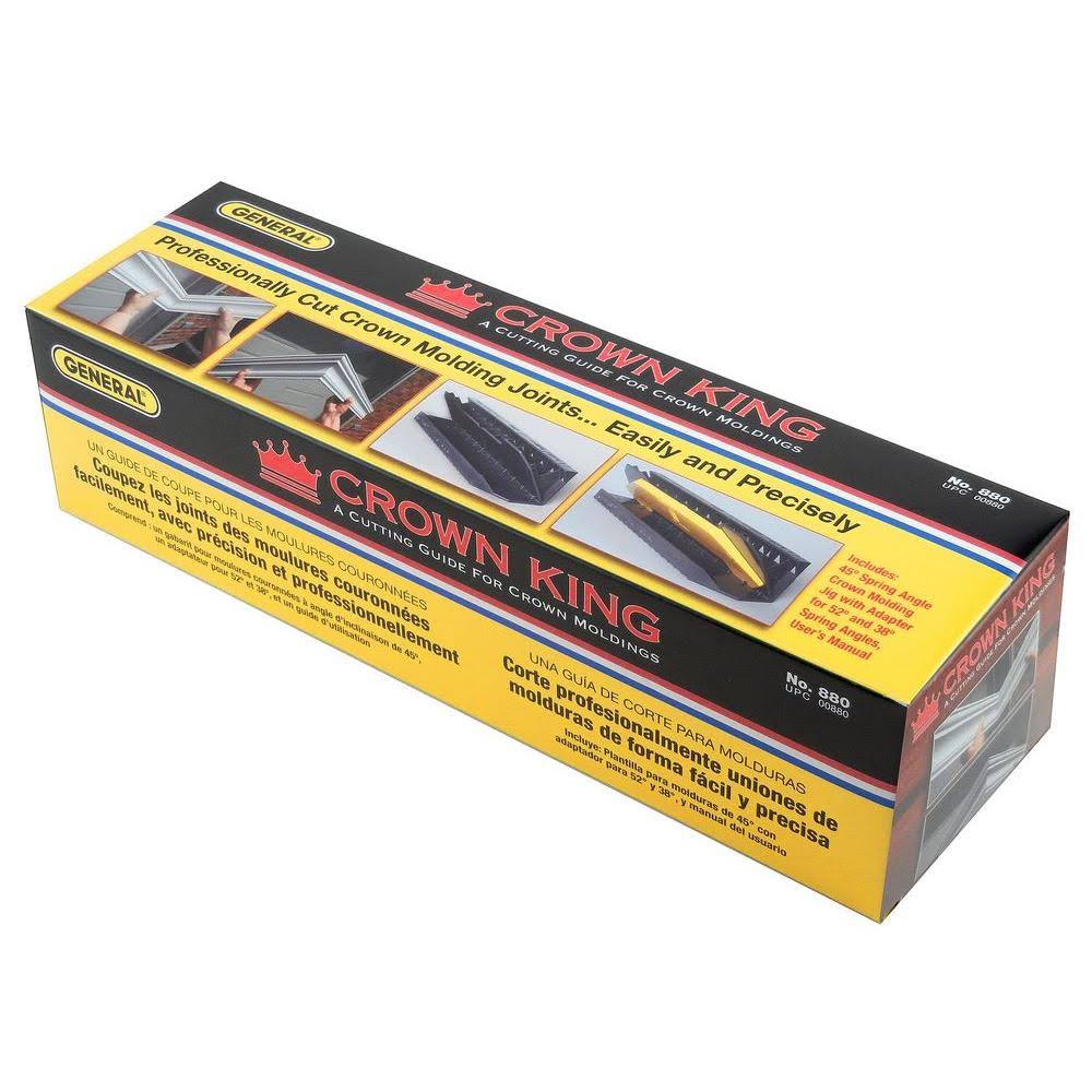 General Tools 881 Crown King Molding Jig with Protractor