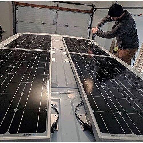 Renogy Solar Panel Mounting Z Brackets Set of 4