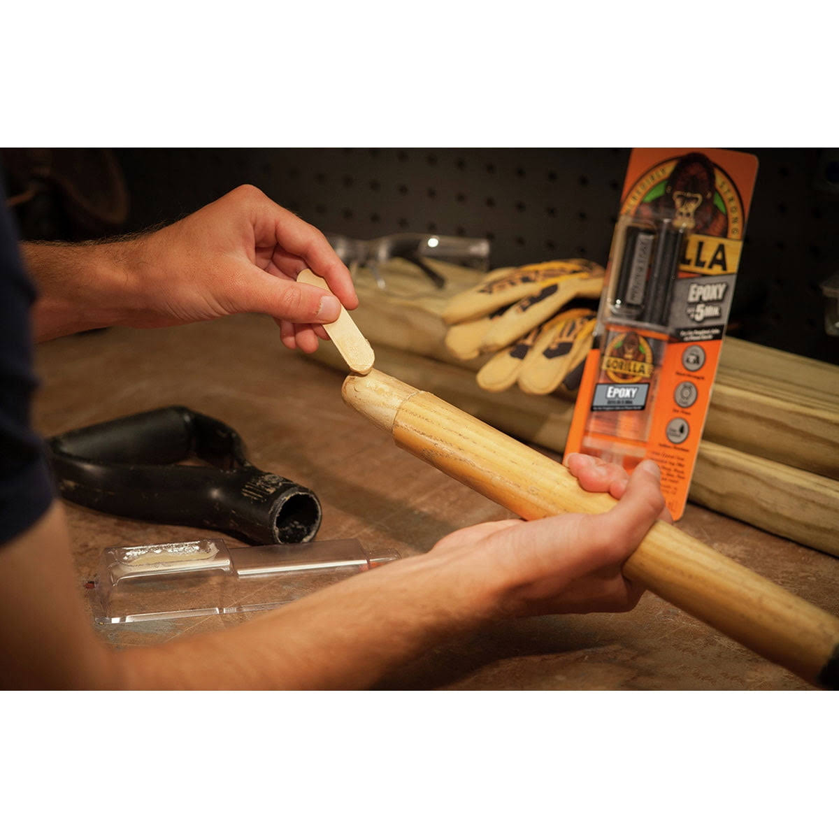 Gorilla Glue Epoxy, 0.85oz, Clear