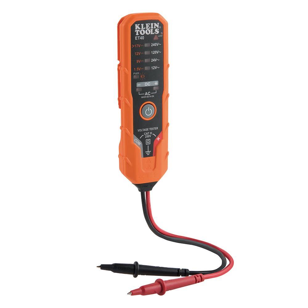 Klein Tools ET40 Electronic AC DC Voltage Tester