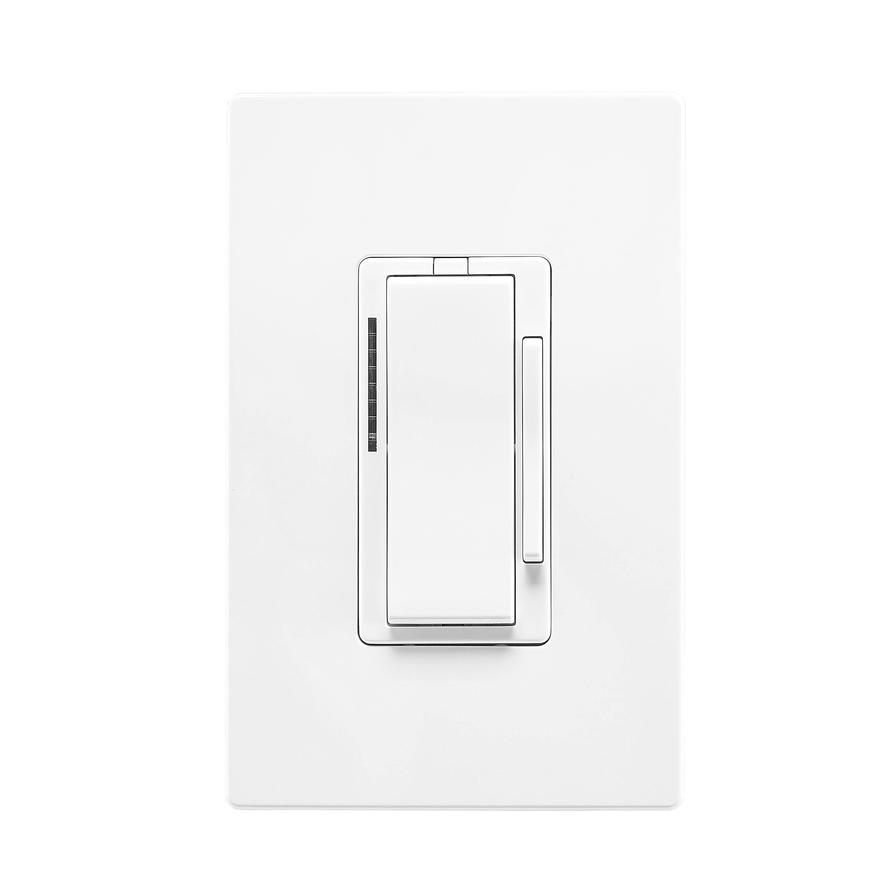 Eaton Wi-Fi Smart Single-Pole/3-Way Smart with LED Decorator Master Dimmer, White/Light Almond/Ivory | EWFD30-C2-BX-LW