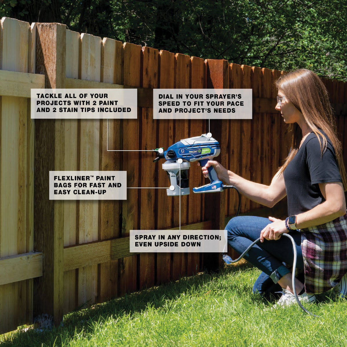 Graco Paint Sprayer TrueCoat 360 TrueAirless