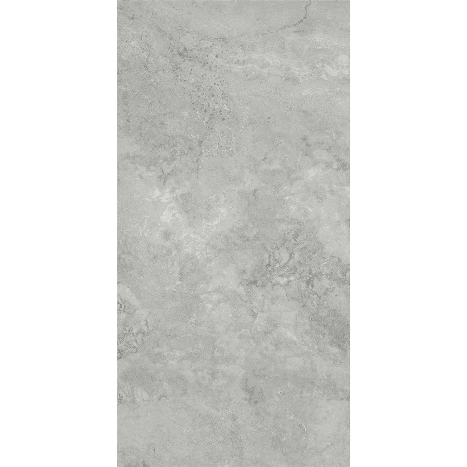 Style Selections City Gray 12-in x 24-in Glazed Porcelain Stone Look Floor and Wall Tile (1.97-sq. ft/ Piece)