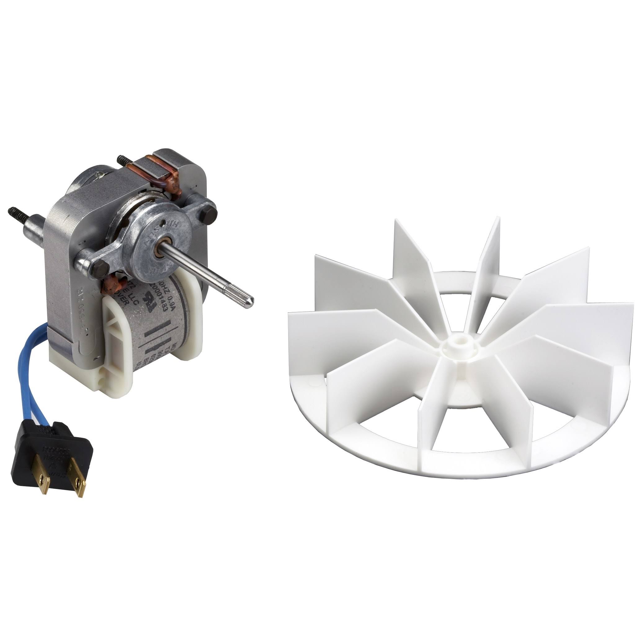 Broan BP 27 50 CFM Bathroom Fan Motor and Blower Wheel, Silver/Chrome