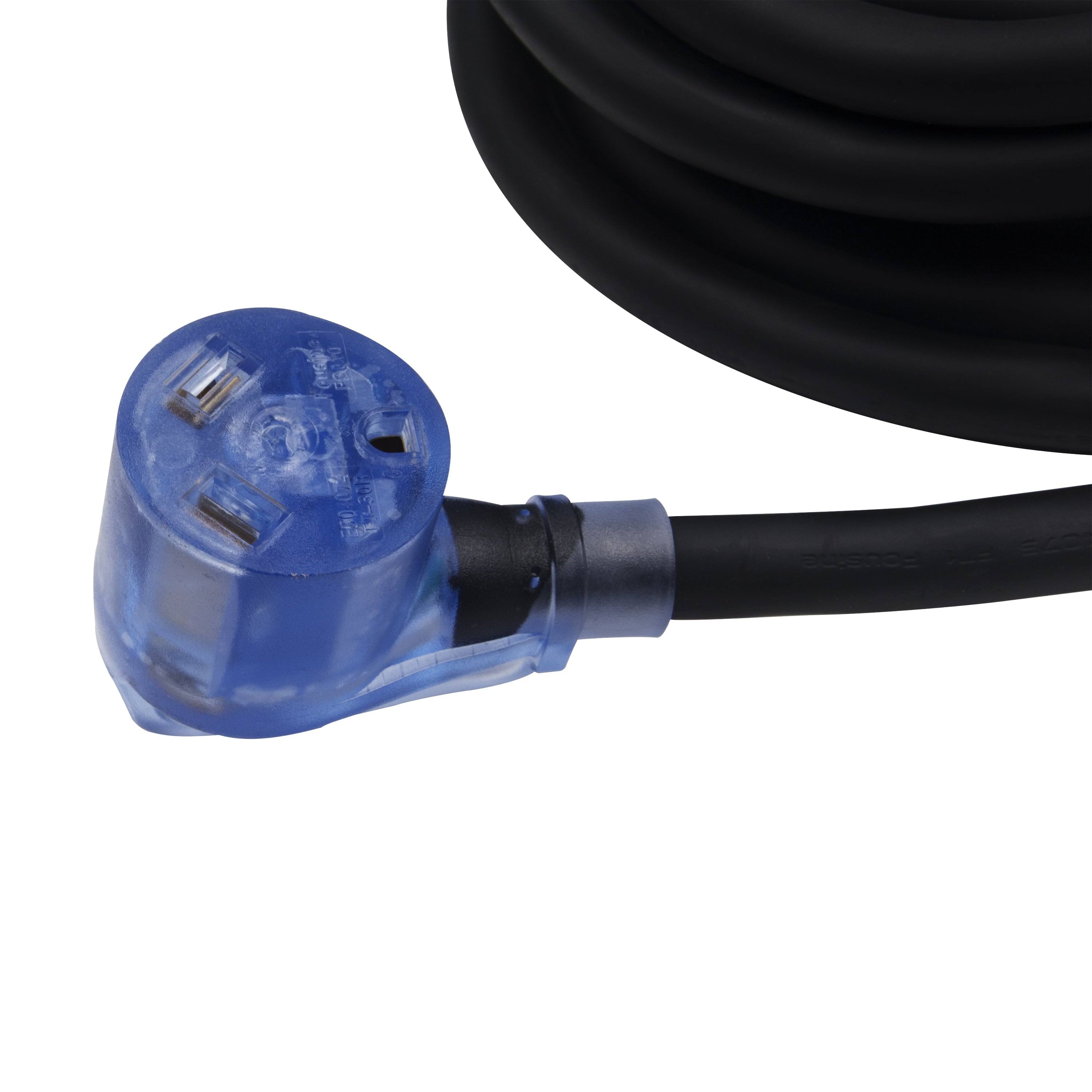 Auto Drive Heavy Duty 30 Foot RV Extension Cord to Fit with All