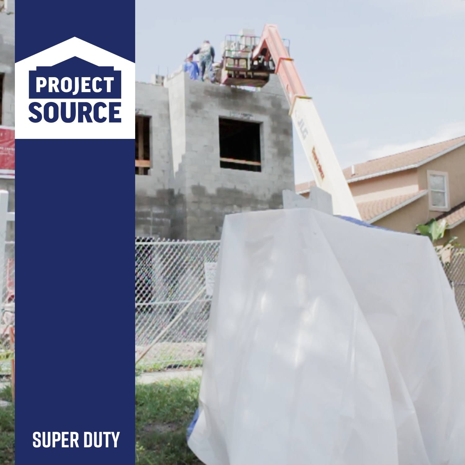 Barricade 10-ft x 25-ft Clear 6-mil Plastic Sheeting