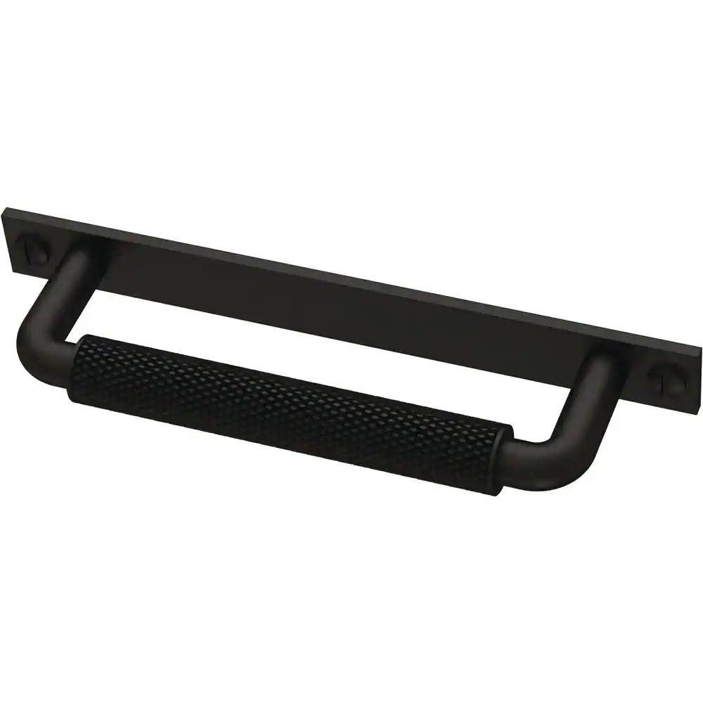 Liberty Averland 3-3/4 in. (96mm) Matte Black Drawer Pull