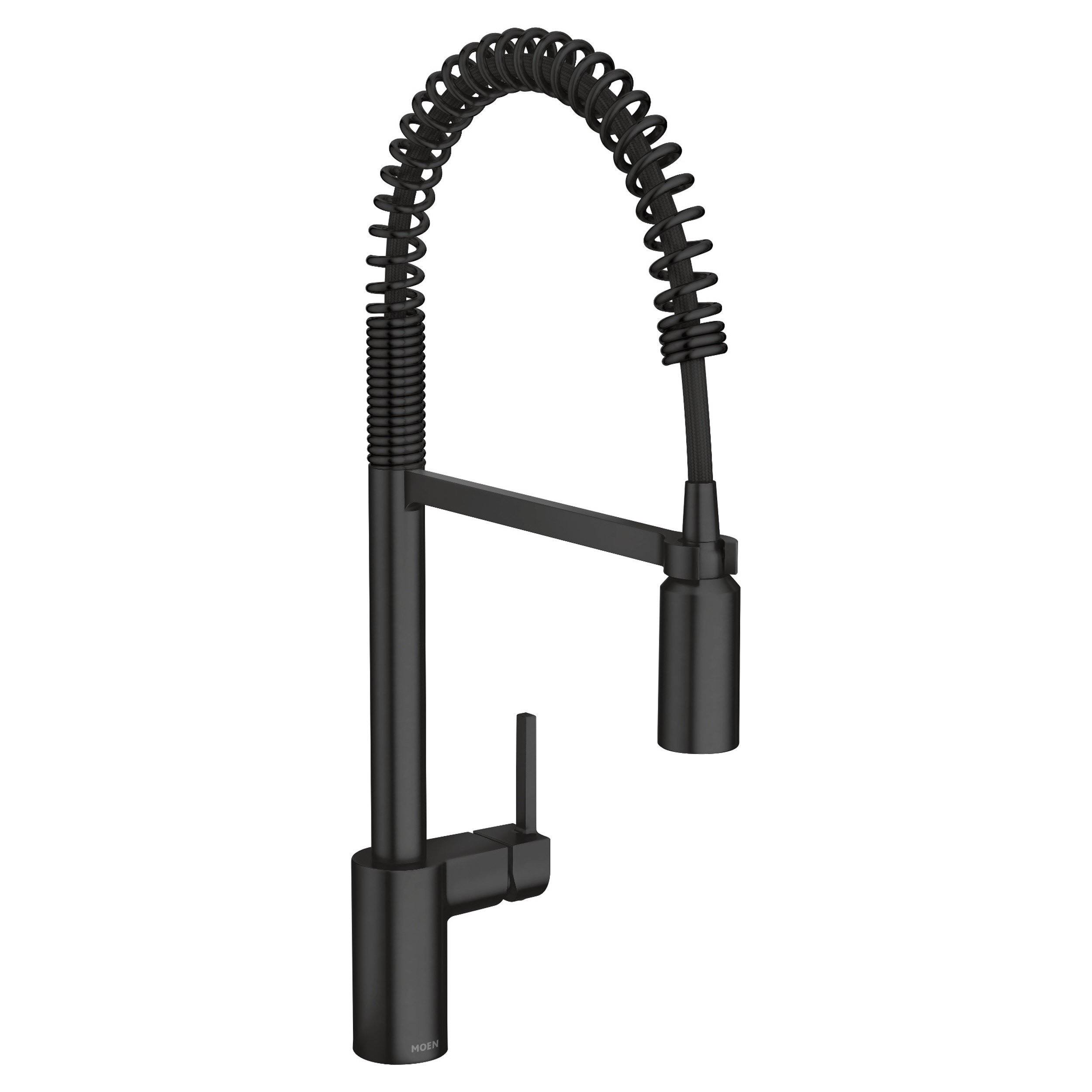Moen 5923BL Align Matte Black One-Handle Pulldown Kitchen Faucet