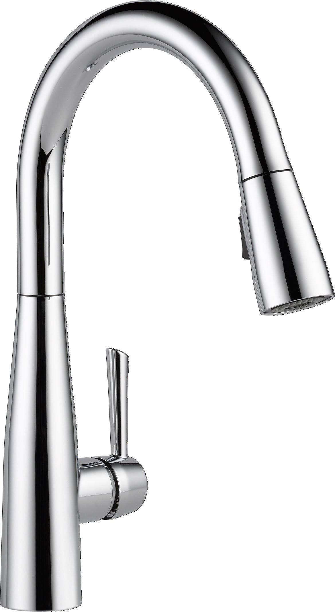 Delta 9113-DST Essa Single Handle Pull Down Kitchen Faucet Chrome