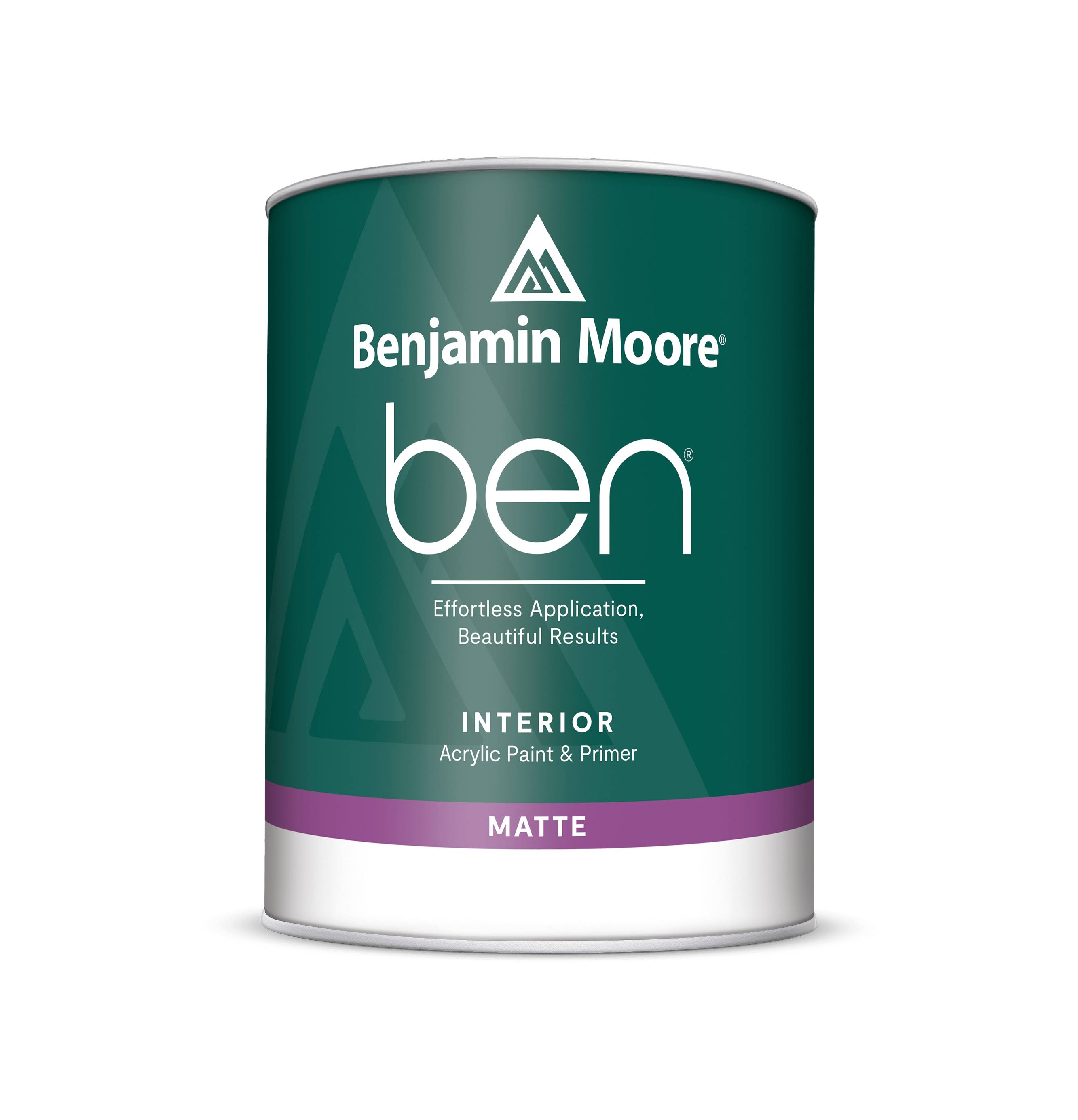 Benjamin Moore Ben Matte Base 4 Paint and Primer Interior 1 qt