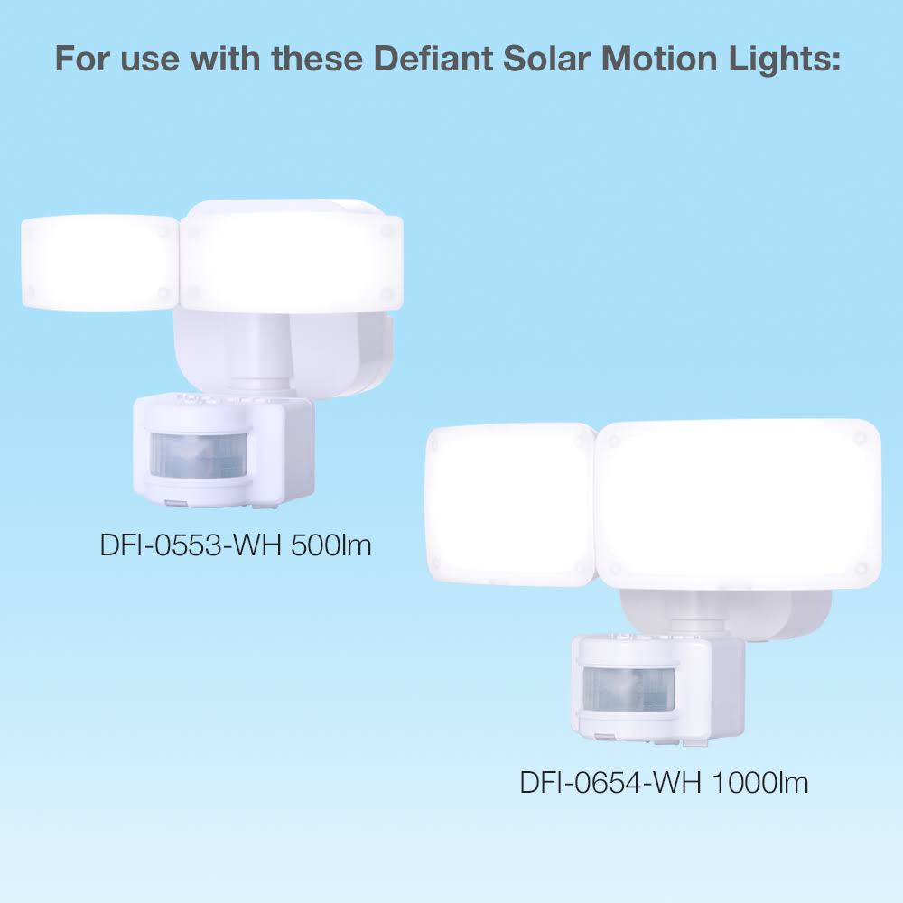 Novolink 30 ft. White Extension Cord for Defiant DFI and DFI Solar Motion Lights