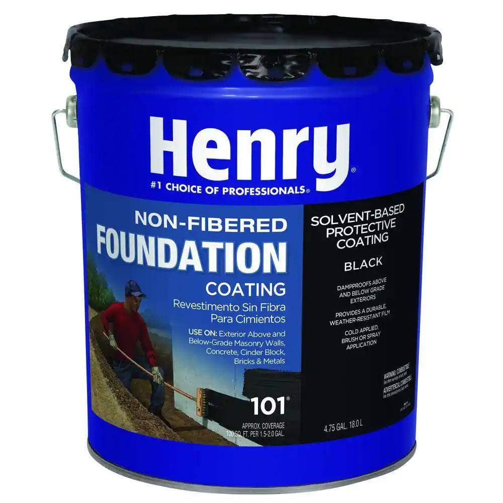 Henry 101 4.75 gal. Unfibered Foundation and Asphalt Roof Coating