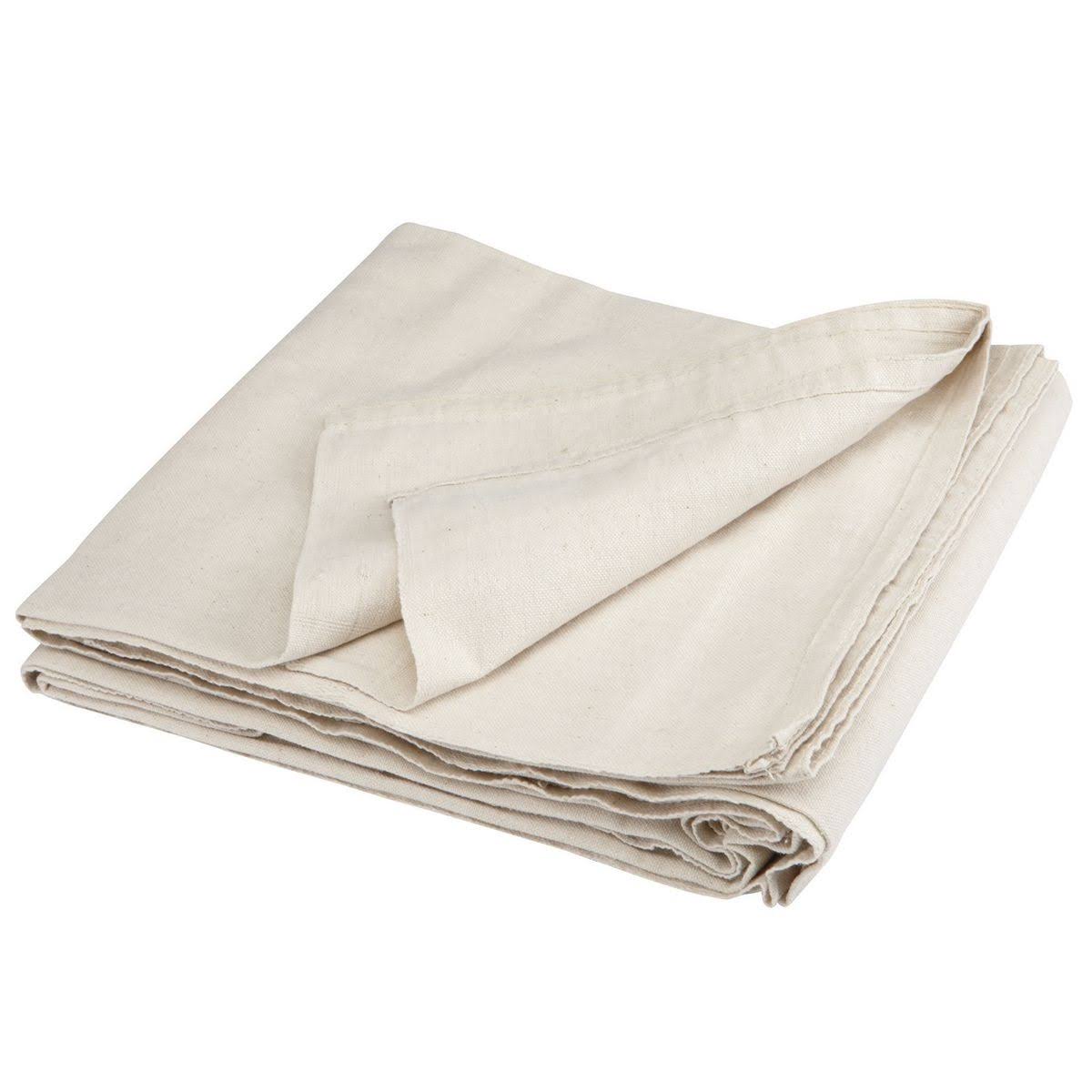 Hft 69309 4 ft. x 12 ft. Canvas Drop Cloth