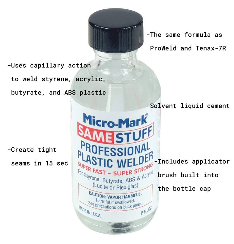 Same Stuff Professional Plastic Welder Refill, 2 fl. oz.