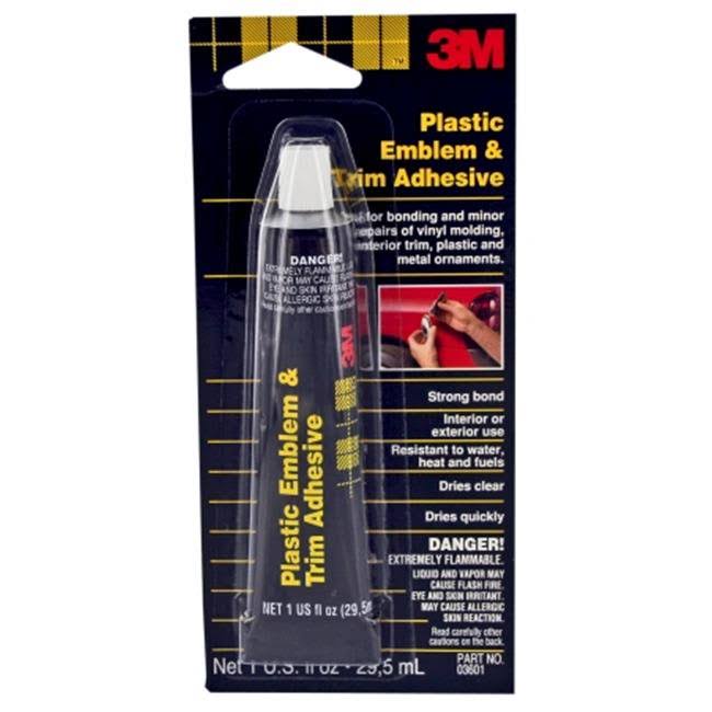 3M Plastic Emblem & Trim Adhesive- 1 oz tube