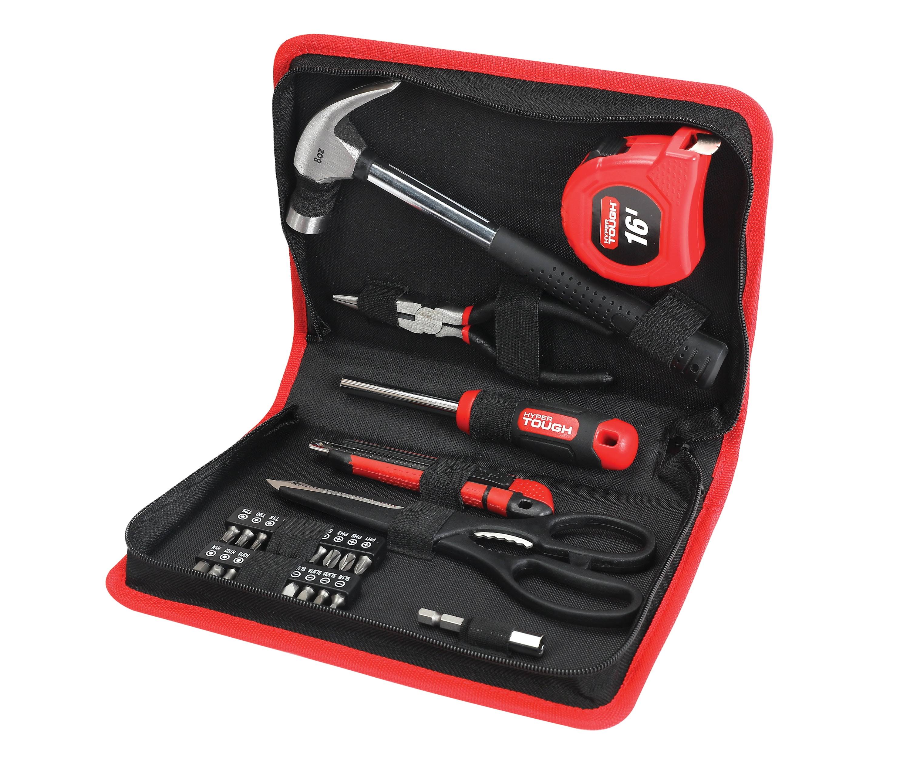 Hyper Tough 27-Piece Kitchen Drawer Tool Kit with Storage Case, Model 42884